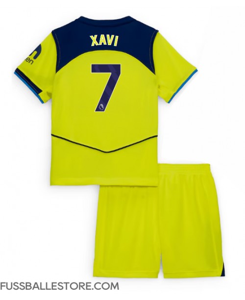 Günstige Tottenham Hotspur Xavi Simons #7 3rd trikot Kinder 2025-26 Kurzarm (+ Kurze Hosen)
